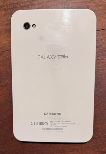 Tablet Samsung Galaxy Tab Gt-p1000l (impecable) C/cargador. Blanco (Usado)