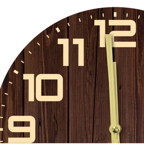 Reloj De Pared De Madera Colgante, Reloj Decorativo,
