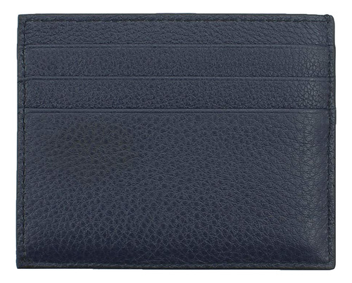Tarjetero Prada Vitello De Piel De Becerro Granulada Azul