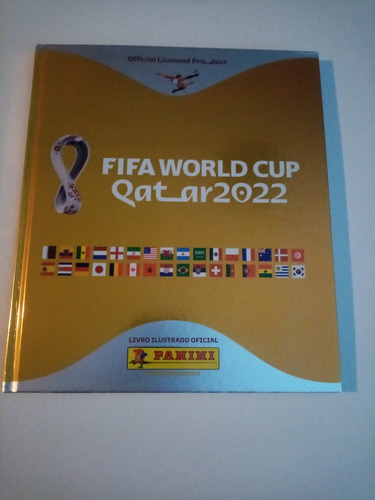 Álbum Panini Fifa World Cup Qatar 2022, Completo Tapa Dura