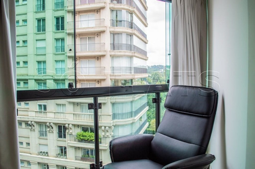 Imagem 9 de 15 de Flat Prox A Marg Pinheiros, Av. Cidade Jardim, E Estação Da Cptm - Sf30160
