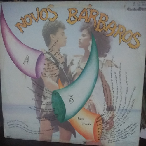 Lp Novos Bárbaros _ Guerrilheiros Bárbaros 1987 (Usado)