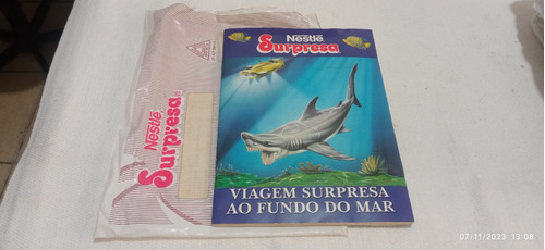 Álbum Nestle Viagem Surpresa Ao Fundo Do Mar - Completo 