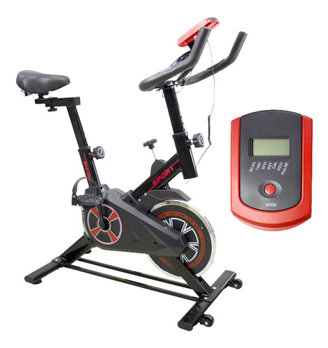 Bicicleta Spinning Fitness Estatica De Ejercicio Hogar Gym