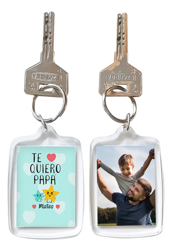 Llaveros Para Personalizar Acrílico Foto Recuerdos X 10 Otec