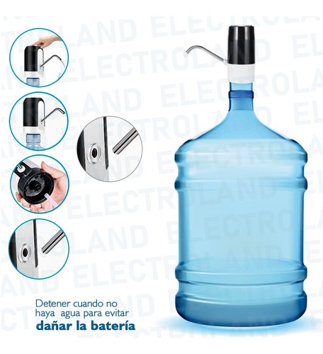 Imagen 5 de 10 de Dispenser De Agua Automatica Portatil Para Bidones De Agua