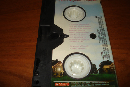 Vhs Las Mujeres Perfectas ( The Stepford Wives, 2004) (Usado)