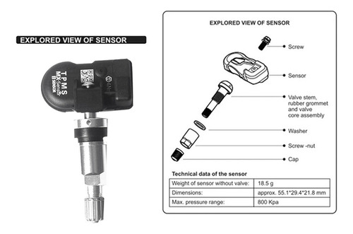 T0y Sensor Mx Programable De 6 Piezas, 315 Mhz+433 Mhz,