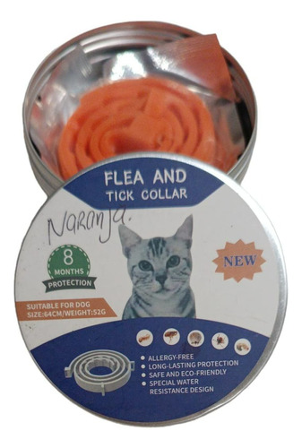 Collar Antipulgas Para Gato Y Perros Repelente 