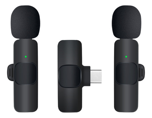 Set x2 Micrófonos Inalámbricos Minis Gadnic USB Tipo C Clip