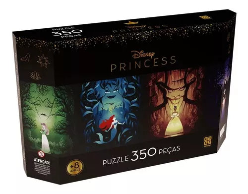 Quebra-cabeça Puzzle 100 peças Princesas