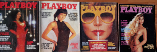 Lote X 10 Playboy Argentina N° 1 Al 7 Y 9 Al 11 - 1985/86 (Usado)
