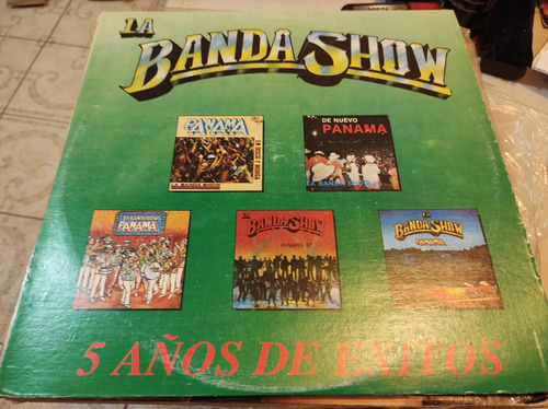 La Banda Show 15 Años De Éxitos Vinyl,lp,acetato Imp