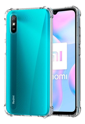 Funda Transparente Antishock Xiaomi Redmi Note 9a Bumper