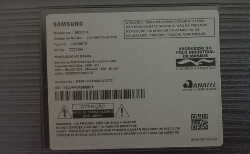 Smart Tv Samsung Led 32 Polegadas Modelo Bet-b Be32t-b 32 (Usado)