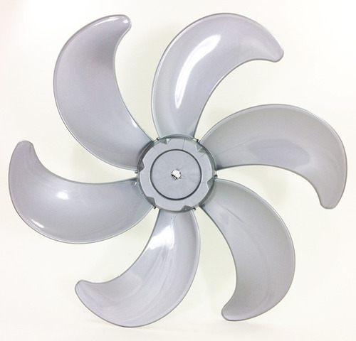 Helice P/ Ventilador Philco / Britania 30cm 6 Pás Lisa Prata