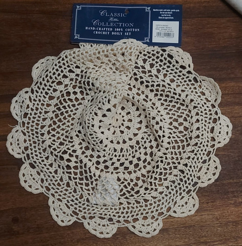 Carpeta Crochet. 45 Cmts De Algodón.