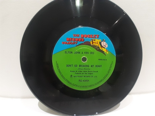 Compacto Elton John - Don´t Go Breaking My Heart - Disco (Usado)
