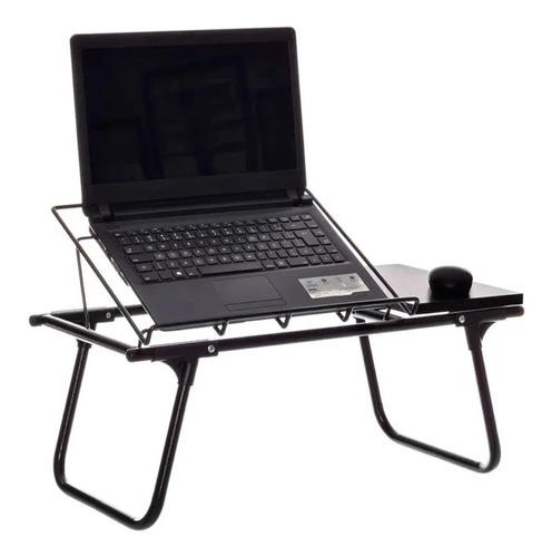 Mesa P/ Notebook Laptop E Mouse Dobrável Uso Cama Sofá Colo
