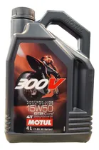 Comprar Aceite Motor Motul Sintetico 300v 15w50 4t Racing 4l Delcar®