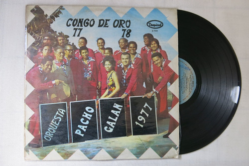 Vinyl Vinilo Lp Acetato Orq Pacho Galán Congo De Tropical