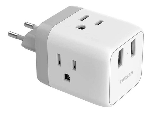 Adaptador Europeo, Adaptador De Enchufe De Viaje Europe...