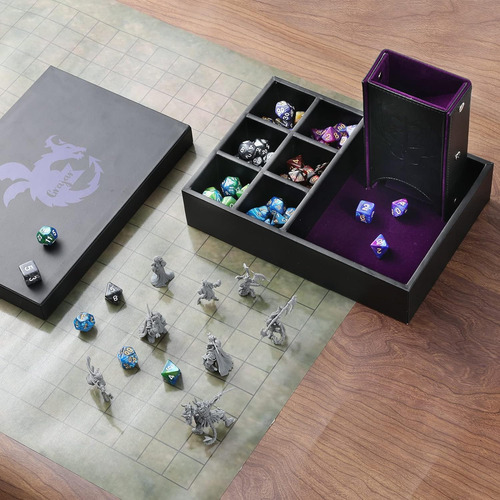 Juego De Torre Y Bandeja De Dados Grajar, Dungeon And Dra...