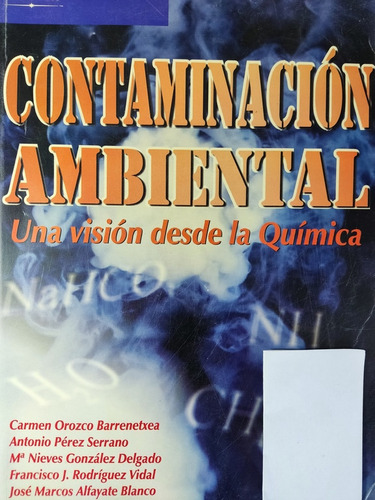 Libro Contaminación Ambiental 176e5 (Usado)