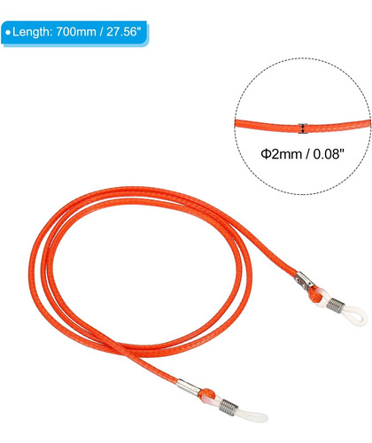 Cadena De Soporte Para Gafas Con Correa Ajustable
