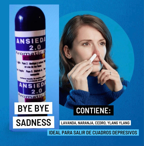Imagen 7 de 8 de Inhaladores Aceites Esenciales, Ansiedad, Estrés, Insomnio