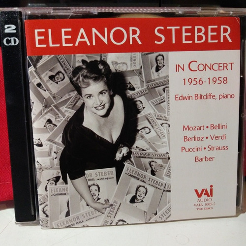 Eleanor Steber In Concert 1956 - 1958 2 Cd Ed Usa 1992, Lea