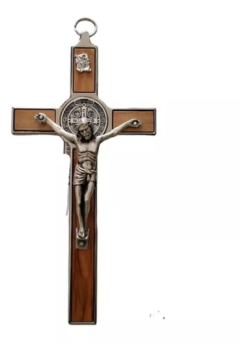 Crucifijo Con Medalla San Benito – Mi Santuario