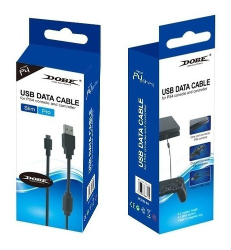 Cable Para Cargar Mando Ps4 De 1.8 M Dobe Tp4-813