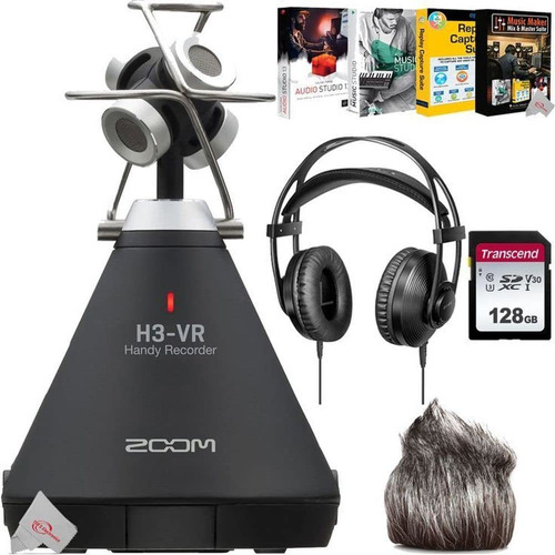 Zoom H3 Vr Handy Audio Recorder By Hp2 Audifono Music