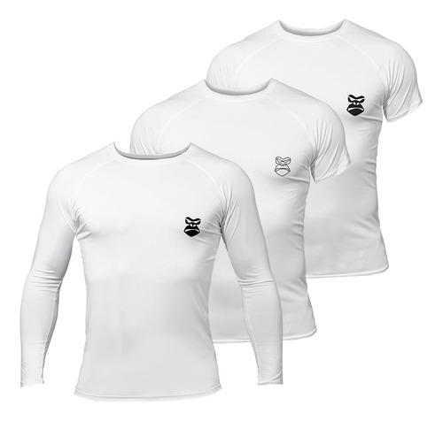 Blusas Camisetas Masculinas Proteção Uv Rash Guard Gorilla