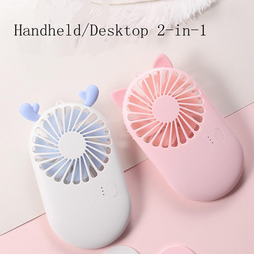 4 Paquete De 2-4 Mini Ventilador Usb, Ventilador De 4 Piezas