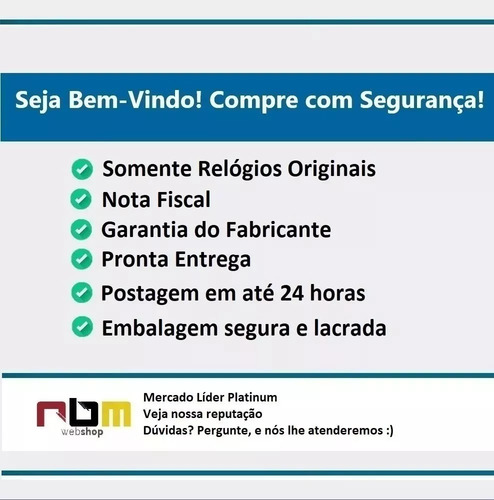 Relógio Champion Feminino Couro Preto Ou Marrom + Kit Brinde