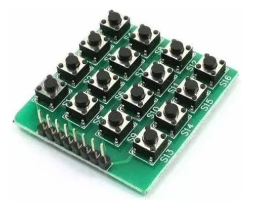 Teclado 4x4 Matrix 16 Botones Keyboard Mcu Arduino