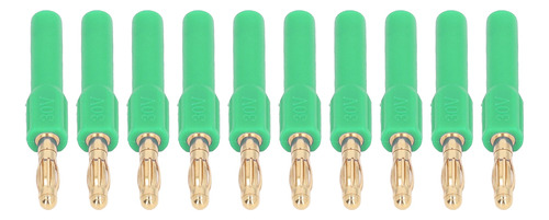 Conector Tipo Banana, 10 Piezas, 4,0 Mm A 2 Mm, Hembra, 30 V