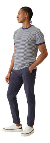 Calça De Alfaiataria Masculina Tecnológica Poliamida Opus