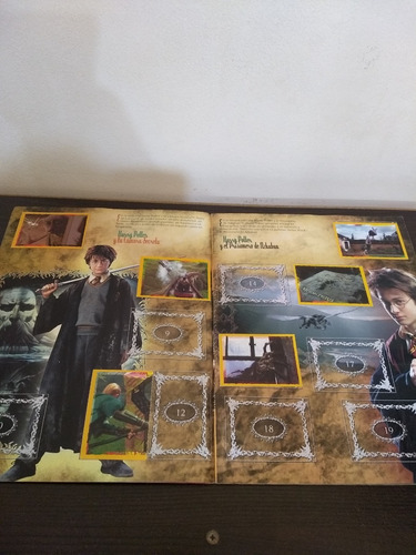 Album Harry Potter El Caliz De Fuego Con 86 Figuritas (Usado)