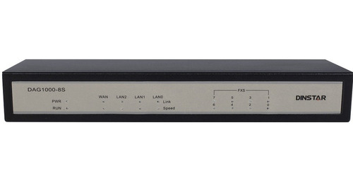 Gateway Goip-08 Dag1000-8s V653 8 Fxs Dinstar