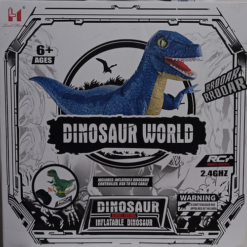 Dinossauro Inflável Com Controle Remoto Grande No Brasil