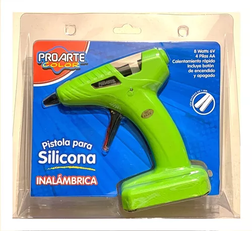 Pistola Silicona Inalámbrica Manualidades 7mm-incl Baterias