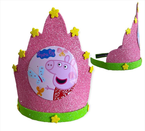 Corona Cumpleaños Peppa Pig Niña