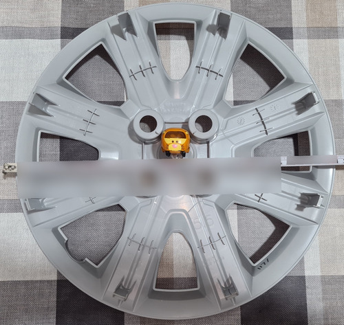 4 Polveras Rin De Acero Para Kia Rio 2022 Pintura Original. (Usado)