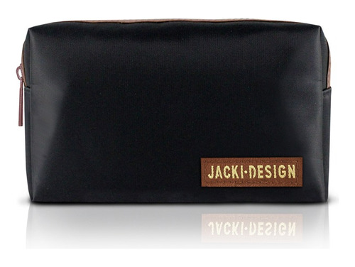 Necessaire De Bolsa Masculina Preto/marrom Jacki Design