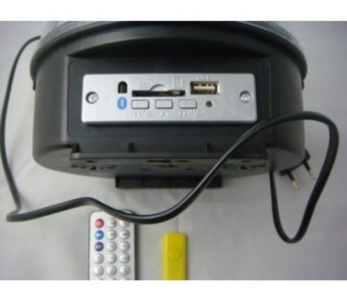 Parlante Mp3 Bluetooth /usb/ Con Luces Giratoria