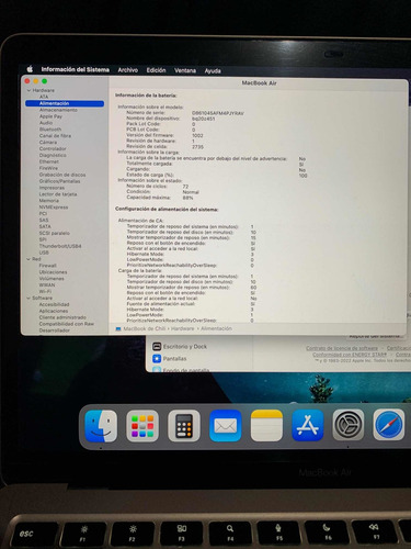 Macbook Air M1 2020 (Usado)