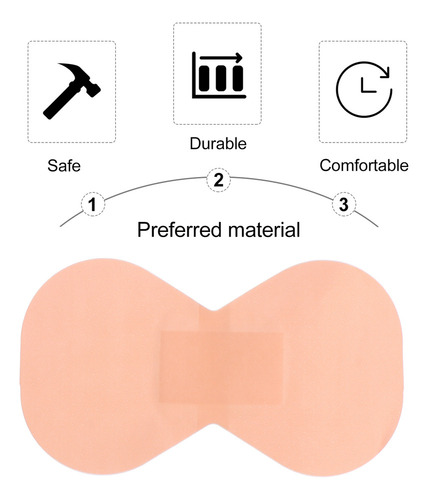 Vendaje Impermeable Para Heridas Y Heridas, 30 Unidades .